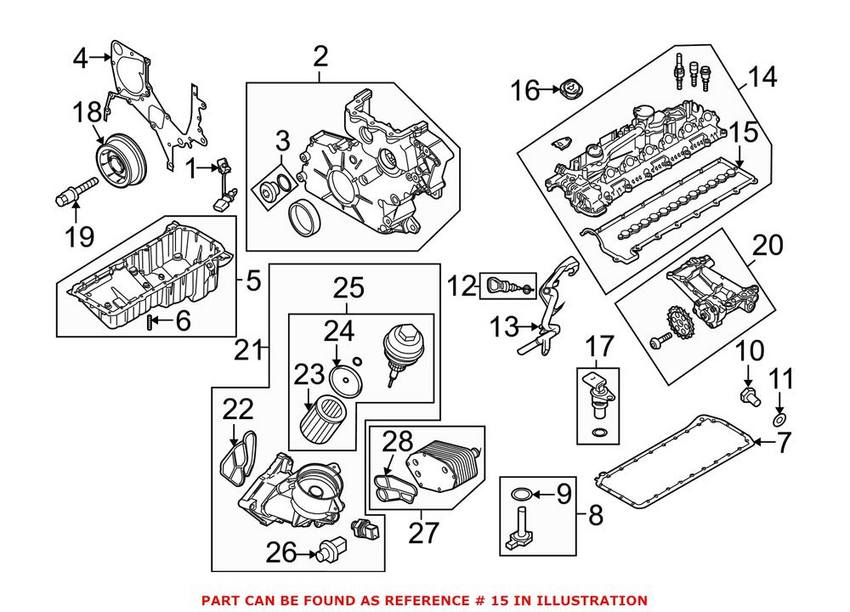 BMW Valve Cover Gasket 11127796378